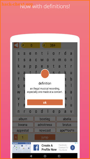 buscando palabras - word hunt / sopa de letras screenshot