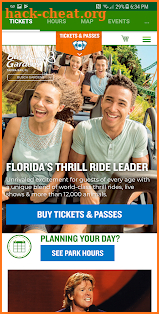 Busch Gardens Discovery Guide screenshot