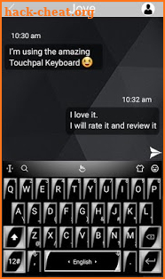 Business Black Keyboard Theme screenshot