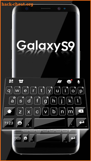 Business Black S9 Keyboard Theme screenshot