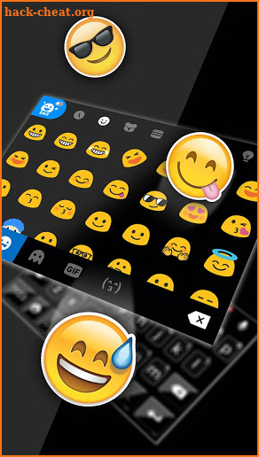 Business Black S9 Keyboard Theme screenshot