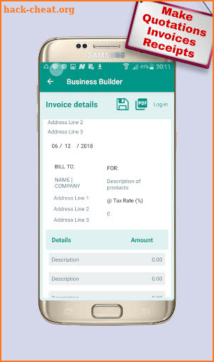 Business Builder screenshot