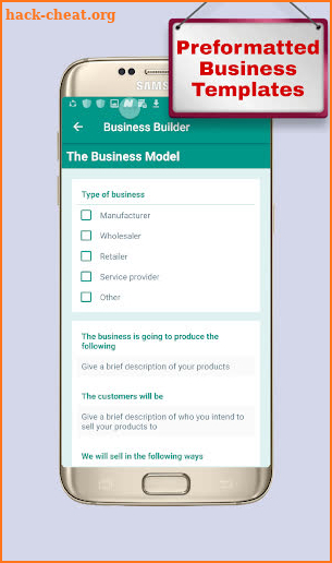 Business Builder screenshot