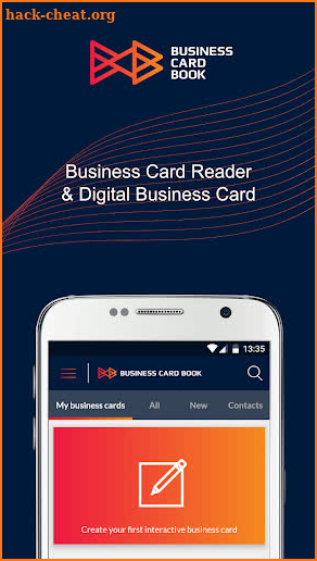BUSINESS CARD BOOK screenshot