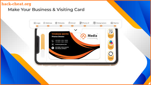 Business card maker & creator screenshot