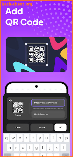 Business Card Maker: Logo Card screenshot