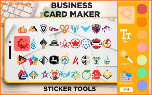 Business Card Maker: Visiting Card Maker 2020 screenshot