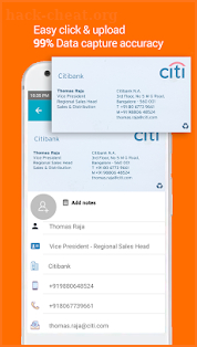 Business Card Reader: Card Scanner & Organizer Pro screenshot