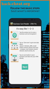 Business Card Reader - CRM Pro screenshot