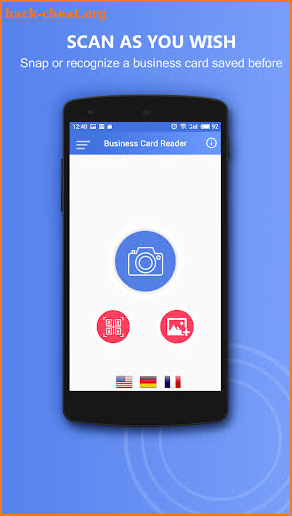 Business Card Reader - Multi CRM screenshot