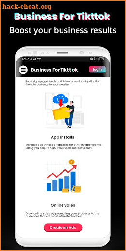 Business for Tikttok screenshot
