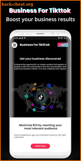 Business for Tikttok screenshot