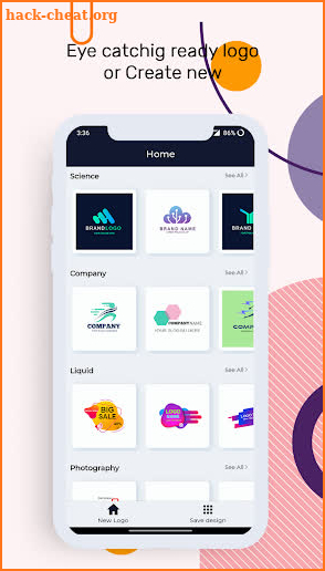 Business logo creator - design screenshot