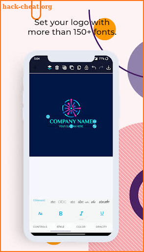 Business logo creator - design screenshot