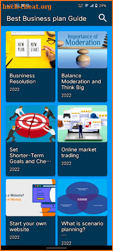 Business Plan Guide screenshot