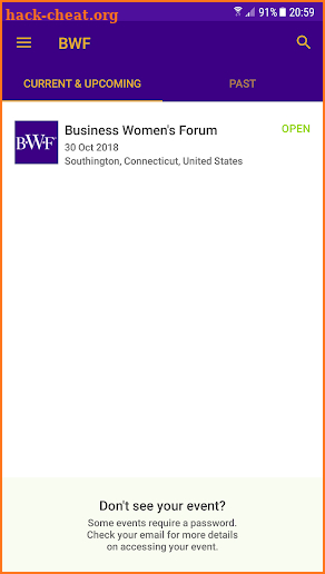 Business Womens Forum screenshot