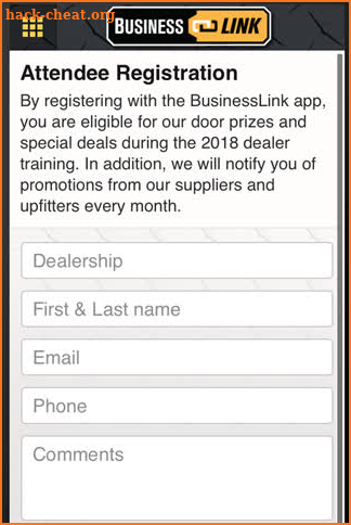 BusinessLink Dealer Training screenshot