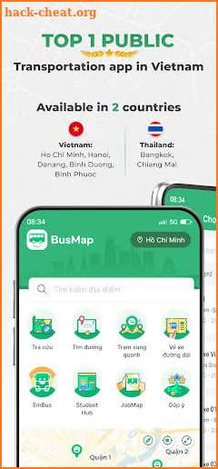 BusMap - Transit & Bus Ticket screenshot
