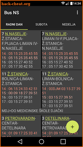 BusNS  Gradski prevoz Novi Sad screenshot