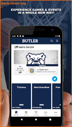 Butler Bulldogs screenshot