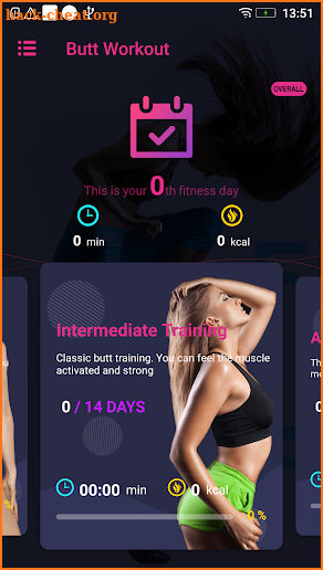 Butt Training—Women Fitness at Home screenshot
