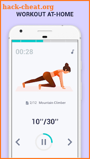 Butt Workout At Home - Female Fitness & Get Fit screenshot