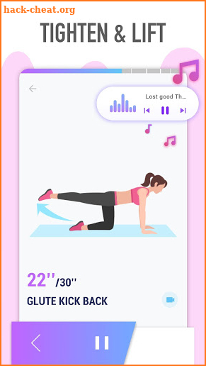 Butt Workout - Hips, Booty, Buttocks Workout screenshot