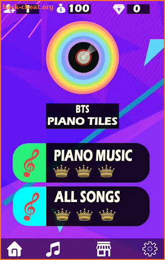 Butter BTS Piano Tiles screenshot