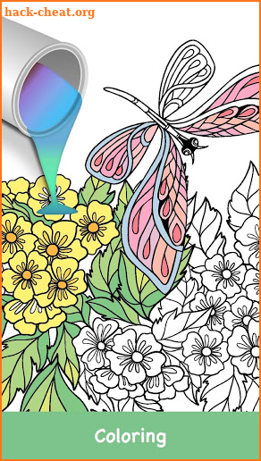 Butterflies Coloring Books screenshot