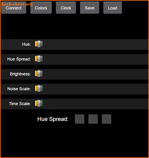 Butterfly Bluetooth Neopixel Controller screenshot