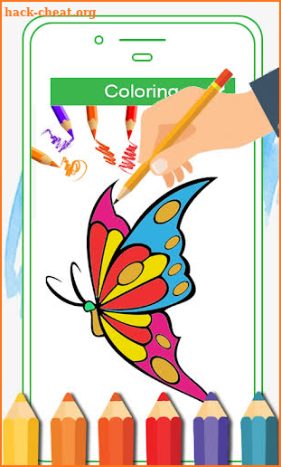 Butterfly Color Book for kids screenshot