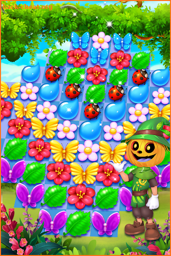 Butterfly Flower Free Match screenshot