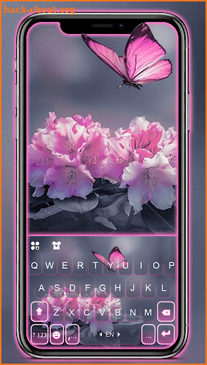 Butterfly Flower Themes screenshot