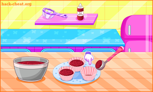 Butterfly muffins cooking game screenshot