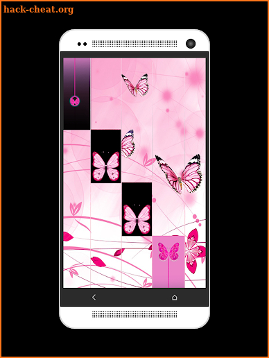 Butterfly Piano Tiles Pink : Love Valentine screenshot