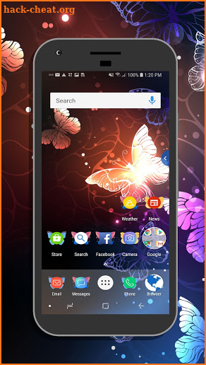 Butterfly Theme screenshot