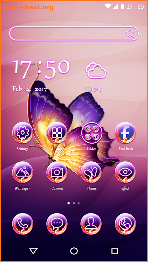 Butterfly Theme for Android FREE screenshot