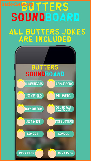 Butters Soundboard screenshot
