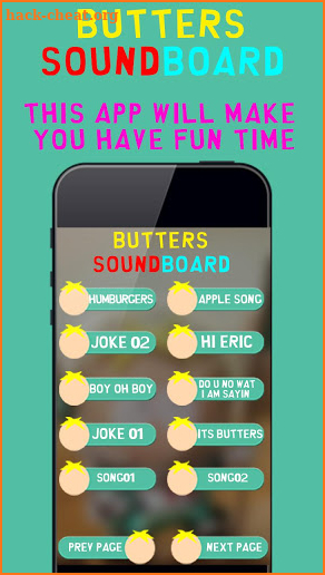 Butters Soundboard screenshot