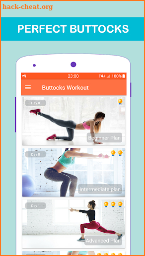 Buttocks Workout - Butt in 30 days - Butt and Legs screenshot