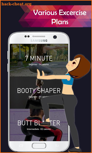 Buttocks Workout-Hips, Legs & Booty Home Workout screenshot