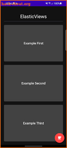 Button Demo UI screenshot