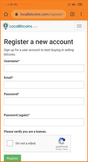 Buy and Sell LocalBitcoin screenshot