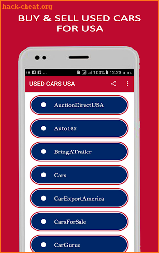 Buy & Sell Used Cars for USA screenshot