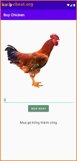 Buy chicken screenshot