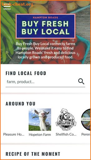 Buy Fresh Buy Local Hampton Roads screenshot