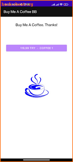 Buy Me A Coffe BB screenshot