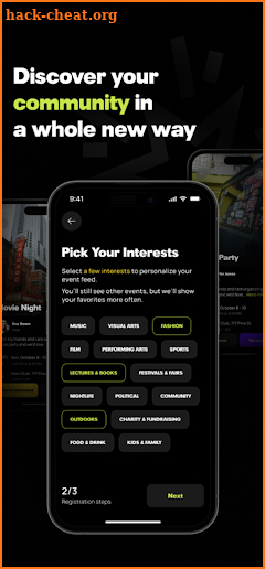 Buzz! Connect to Local Events screenshot