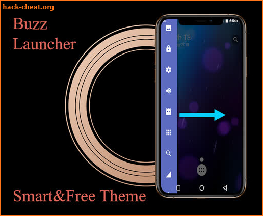 Buzz Launcher - 3D parallax Themes screenshot