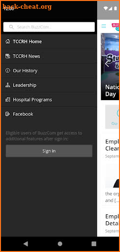 BuzzCom App screenshot